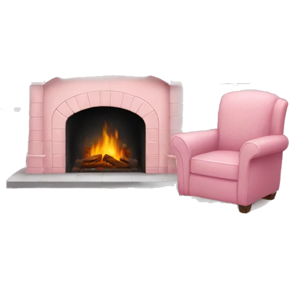 Winter Pink FirePlace emoji