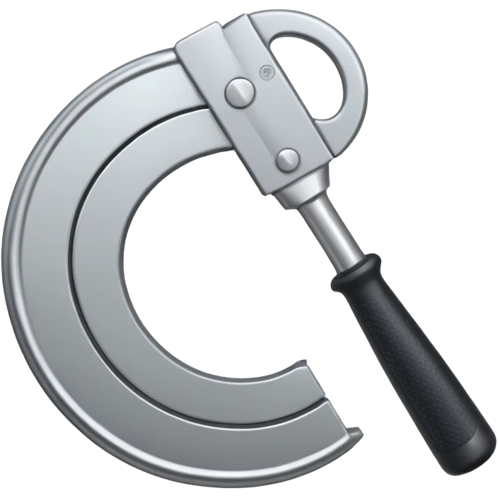Circle cutter with a handle  emoji