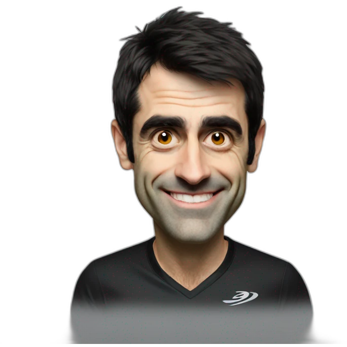 Ronnie O'Sullivan smiling emoji