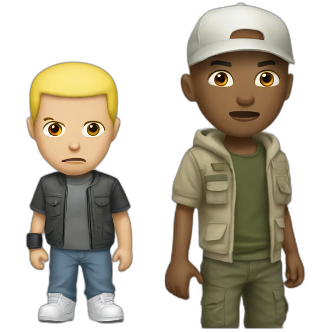 Eminem is thé Predator emoji