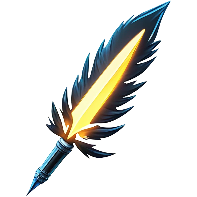 lightning quill emoji