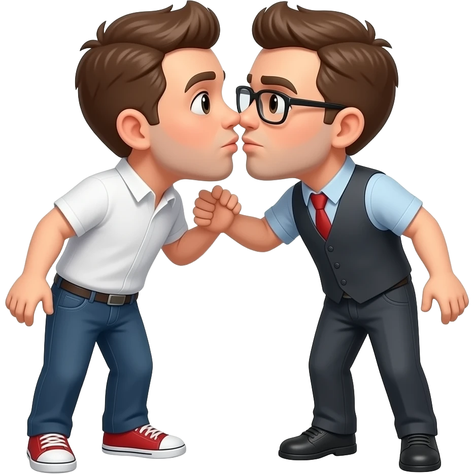 Un bacio hai miei nemici emoji