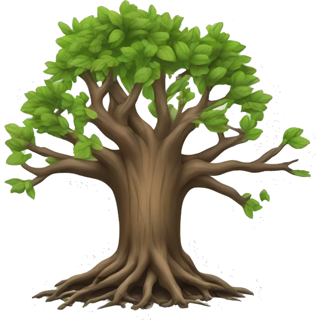 tree roots emoji