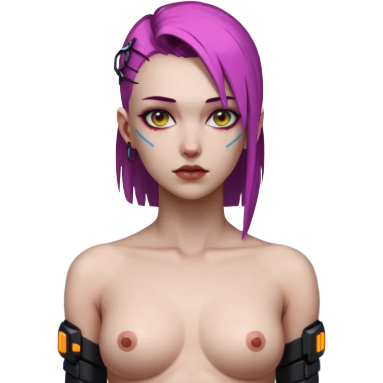rebekka from cyberpunk edgerunners full height naked emoji