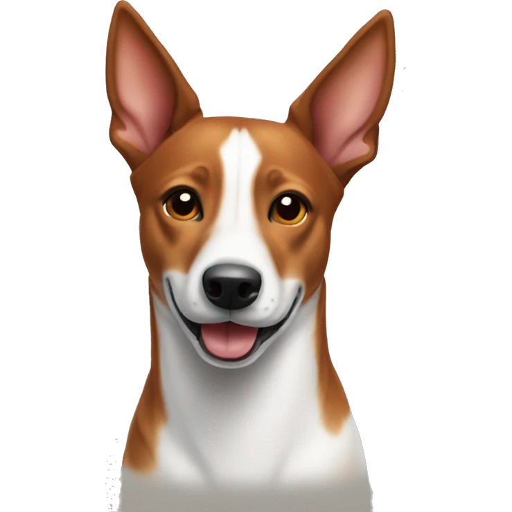 Christmas basenji emoji