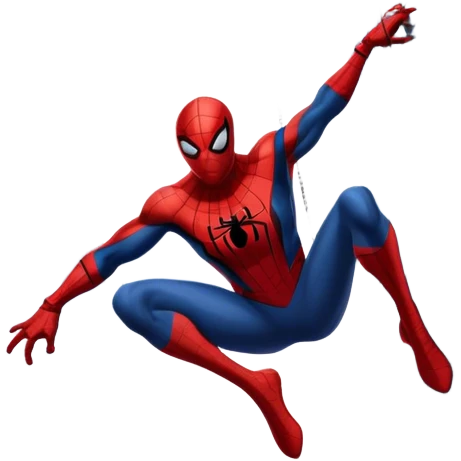 spider-man swinging from the twin towers emoji