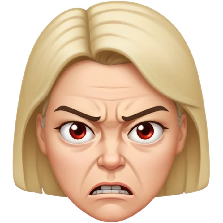 Angry mom emoji