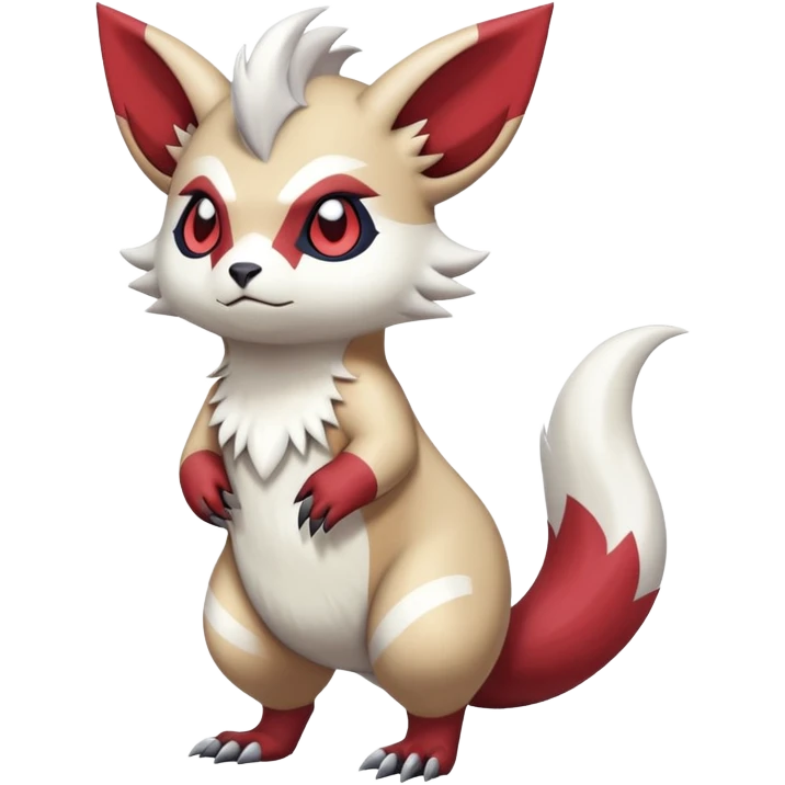 Furret-Absol-Zangoose-Hybrid (Full body) emoji