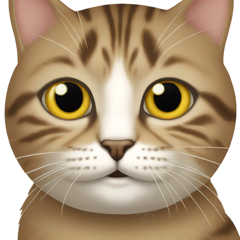 Un chat qui mange  emoji