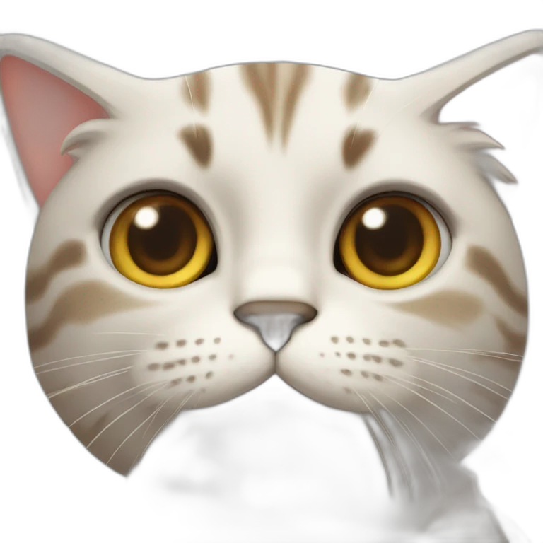 Cat as super millionare emoji