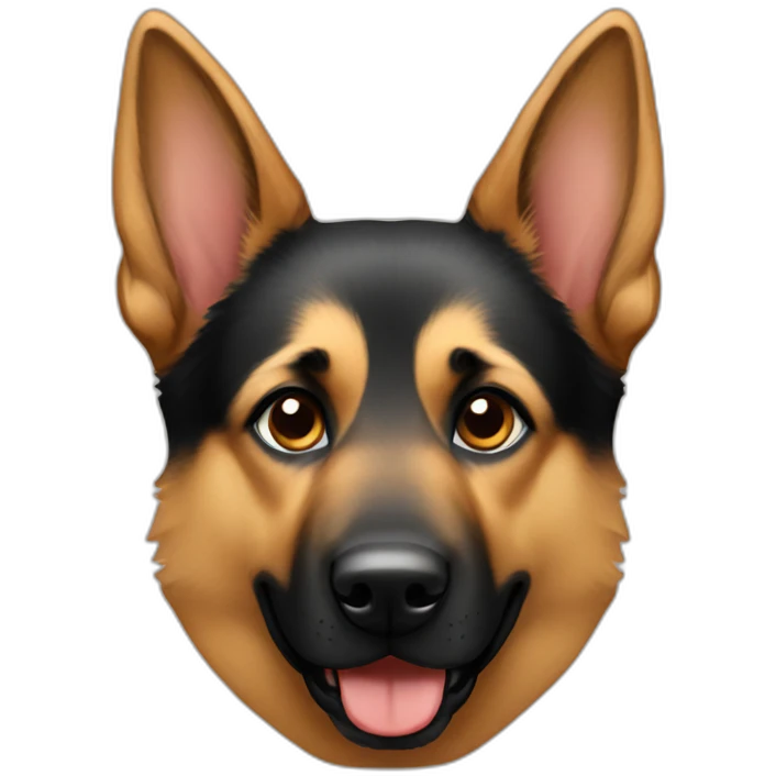german shepard emoji