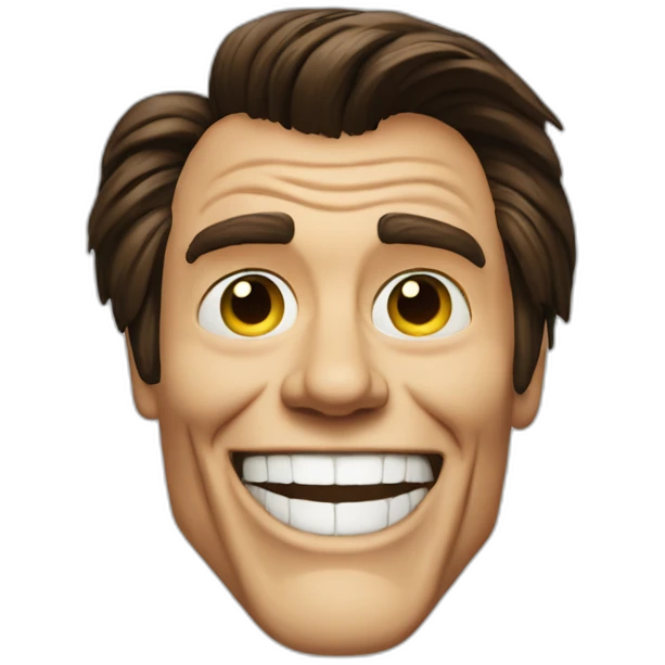 Jimmy Carrey the mask smiling emoji