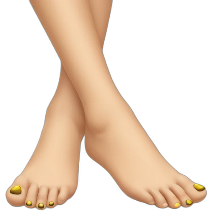 ukrainian girl with long toes emoji