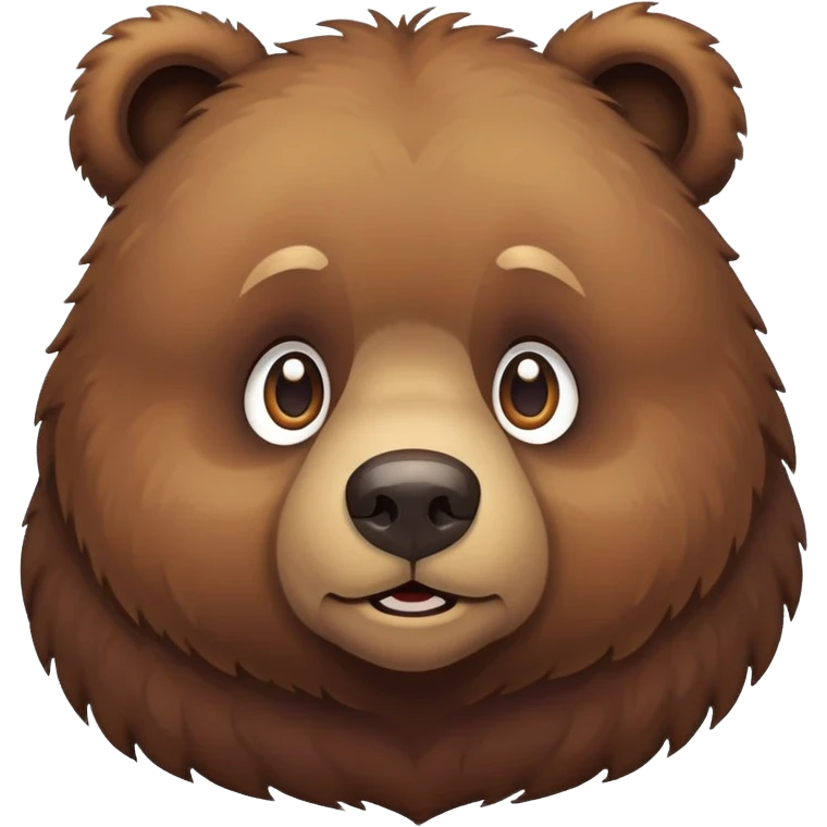 Snuggly bear emoji