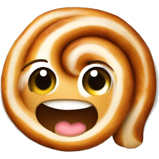 Cinnamon bun emoji