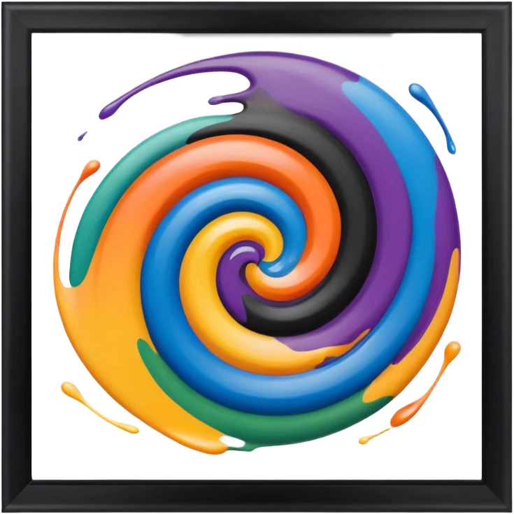 mac os wall paint rotation emoji