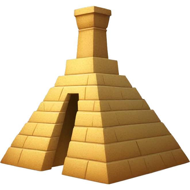 mexican pyramid, tequila bottle emoji