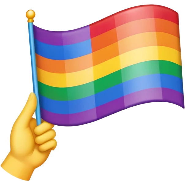 Pride flag emoji