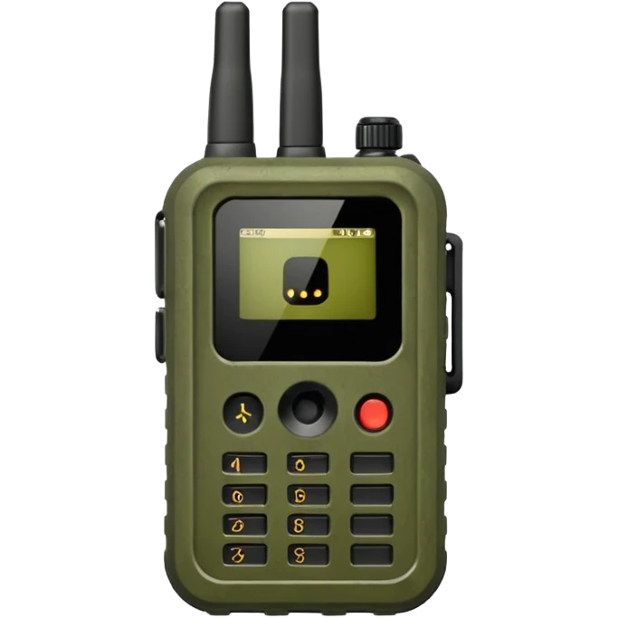 ARMY Walkie Talkie  emoji
