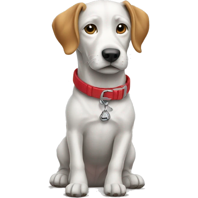 dog wearing jordan shoes emoji