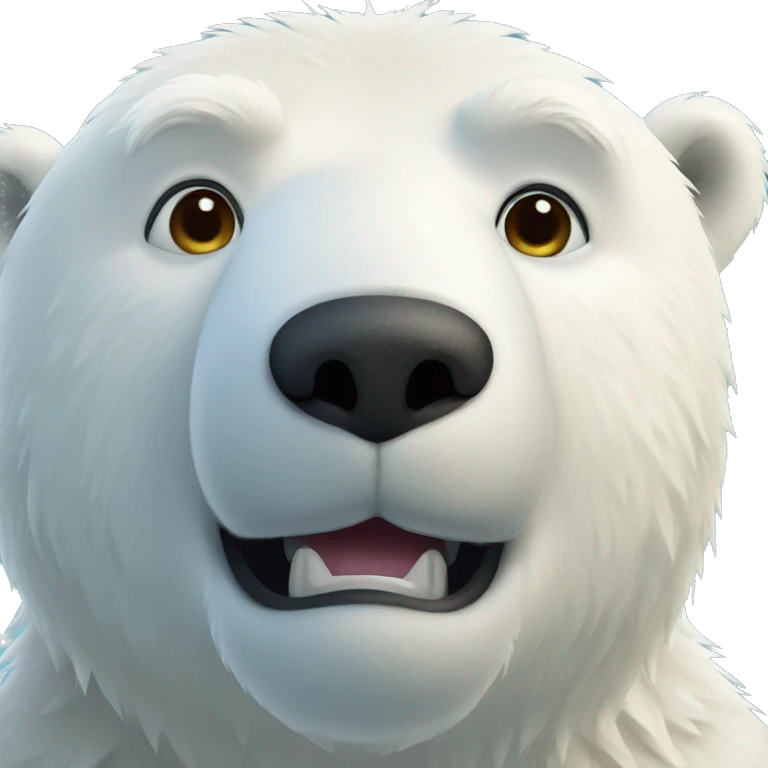 Polar bear emoji