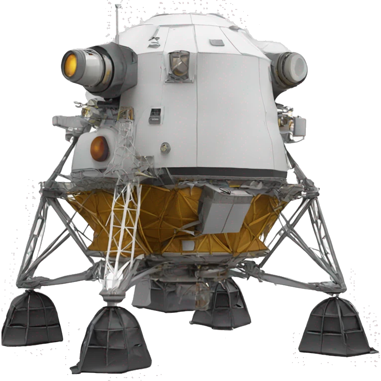 Lunar lander  emoji