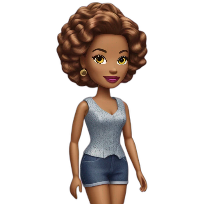 Claudette Gordon barbie emoji
