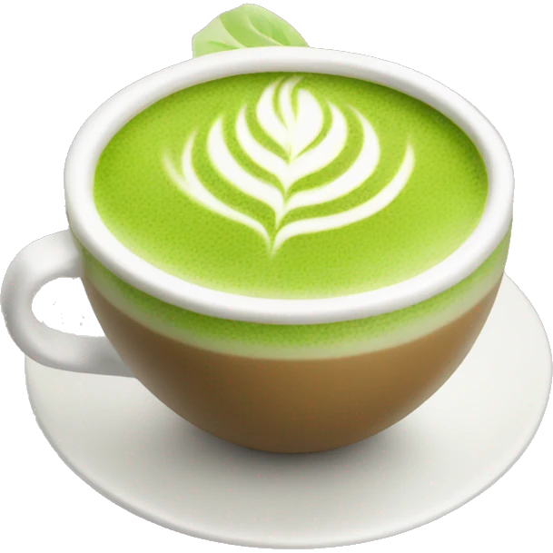 matcha latte  emoji