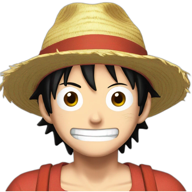 Luffy normal emoji