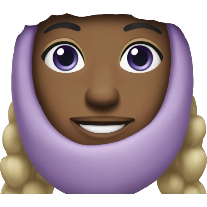 lilac christmas  emoji