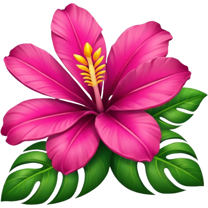 tropical flower emoji