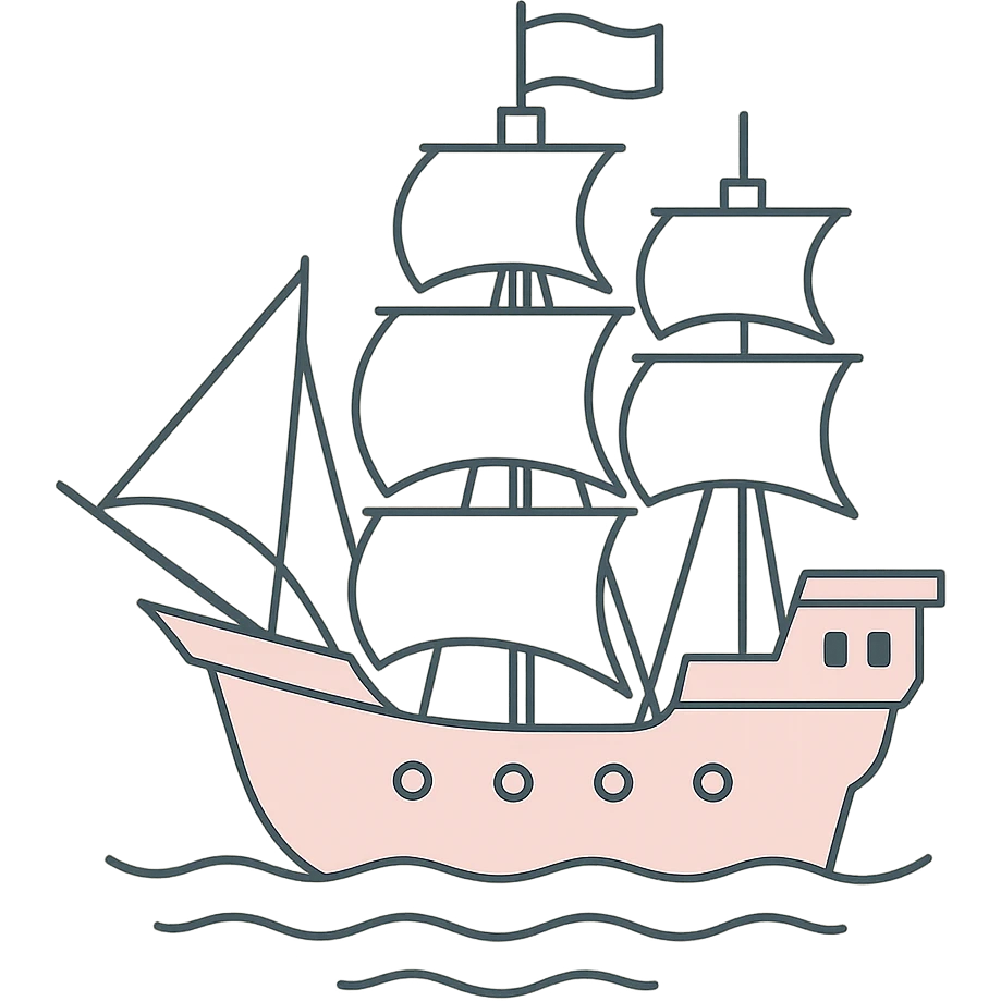 pirate ship emoji