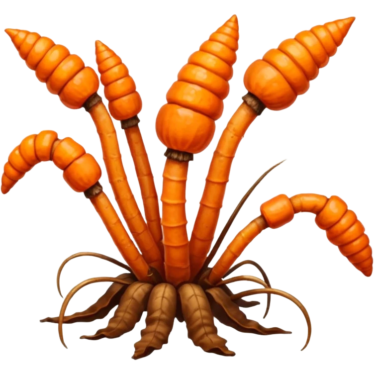 Cordyceps mushrooms emoji