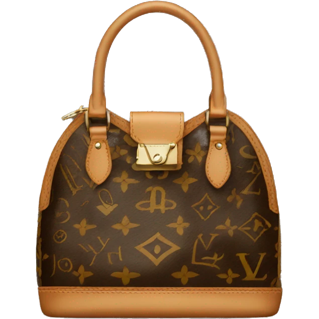 LV bag emoji