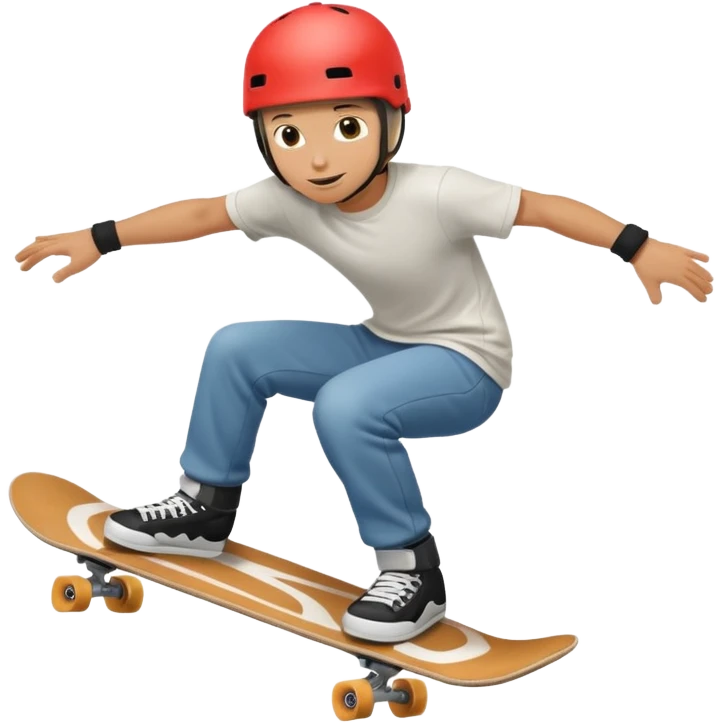 Skateboarder emoji
