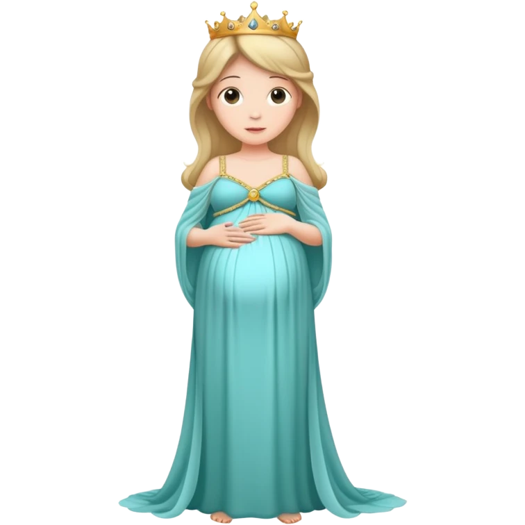 Pregnant princess  emoji