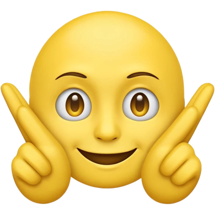 smirking emoji with pinch fingers  emoji