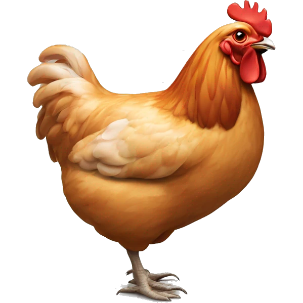 Un butteur au poulet  emoji