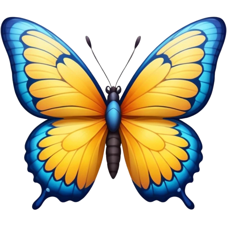 flower on butterfly emoji