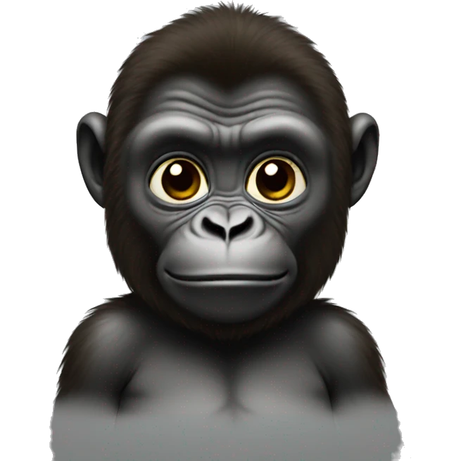 Gorille baby emoji