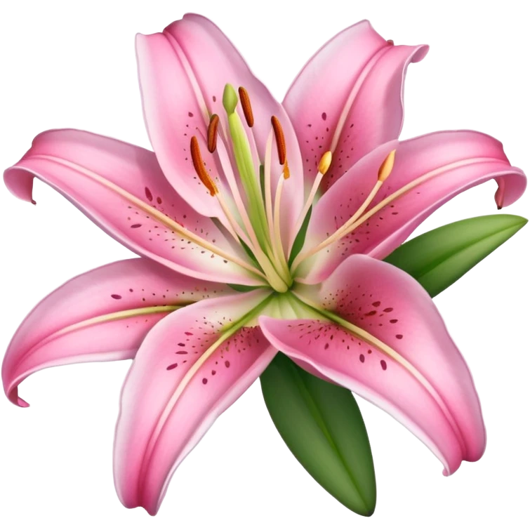 pink lily emoji emoji