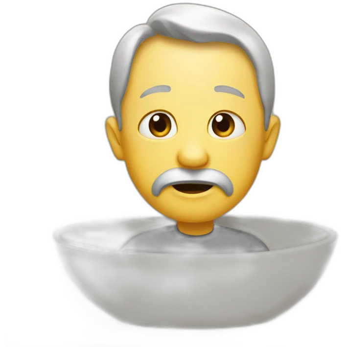 a bowl full of shit emoji