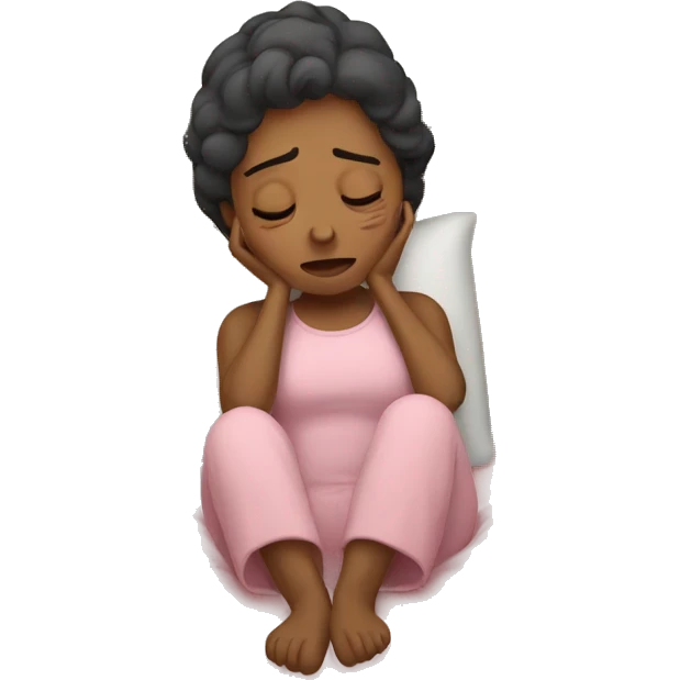 Tired mom emoji
