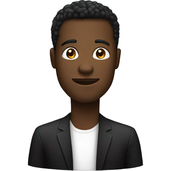 Black iPhone  emoji