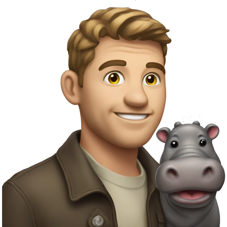 Sam Schink with a hippo emoji