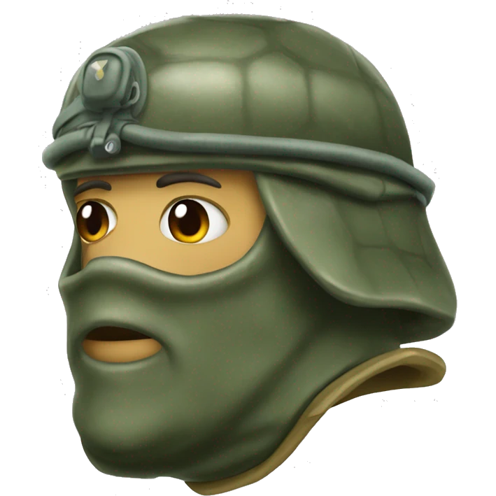 Tartarughe militare emoji