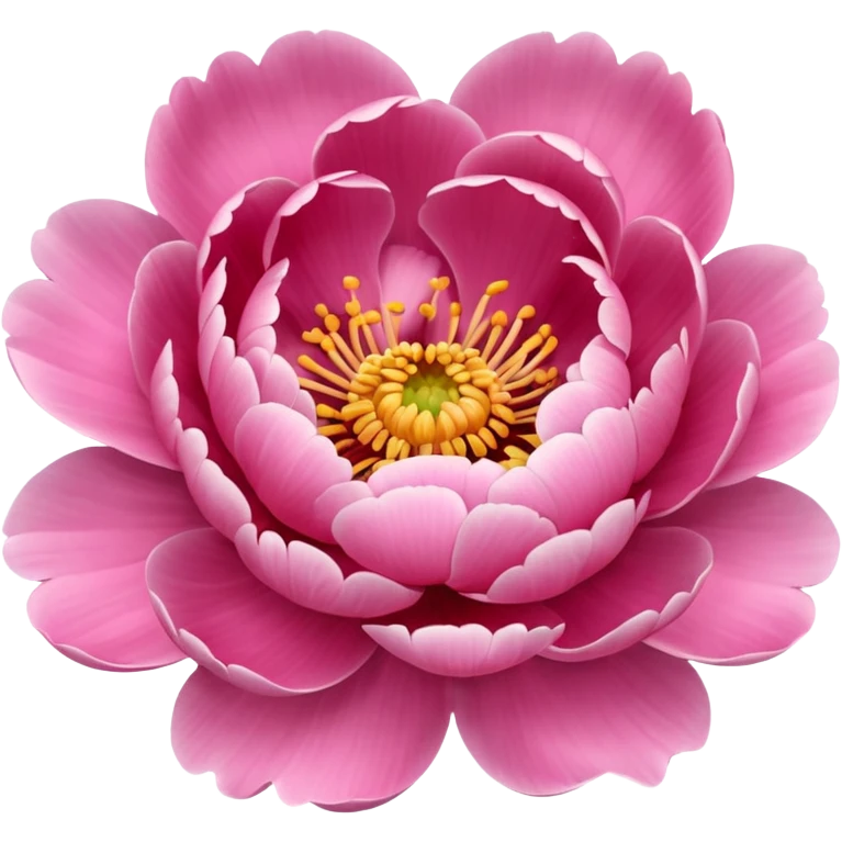 Peony emoji