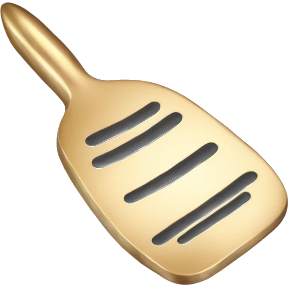 metallic gua sha scraper emoji