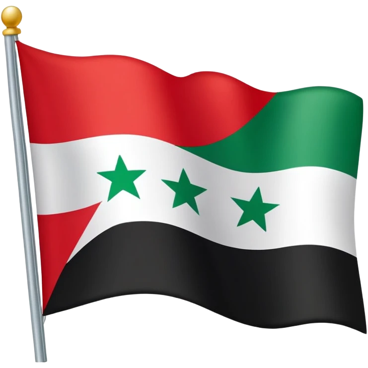 علم سوريا  emoji