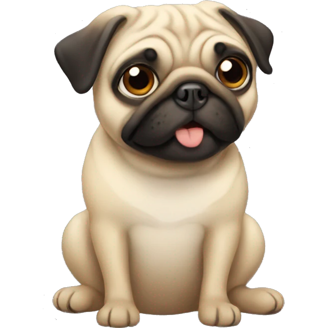 Pug emoji